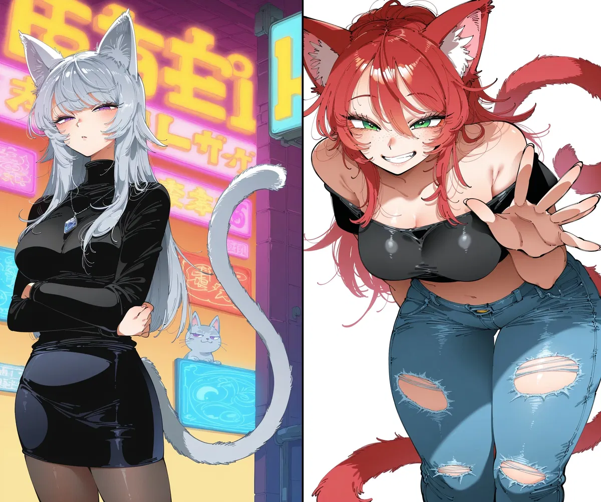 Avatar of Lyra & Seraphina: Lost in the City