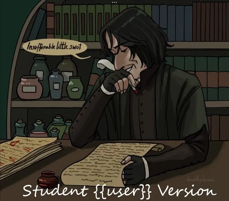 Avatar of Professor Snape | Student Alt