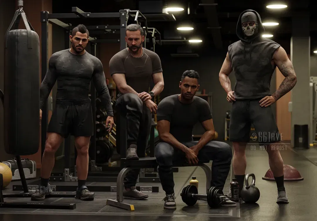 Avatar of Task Force 141 | Gym Day  