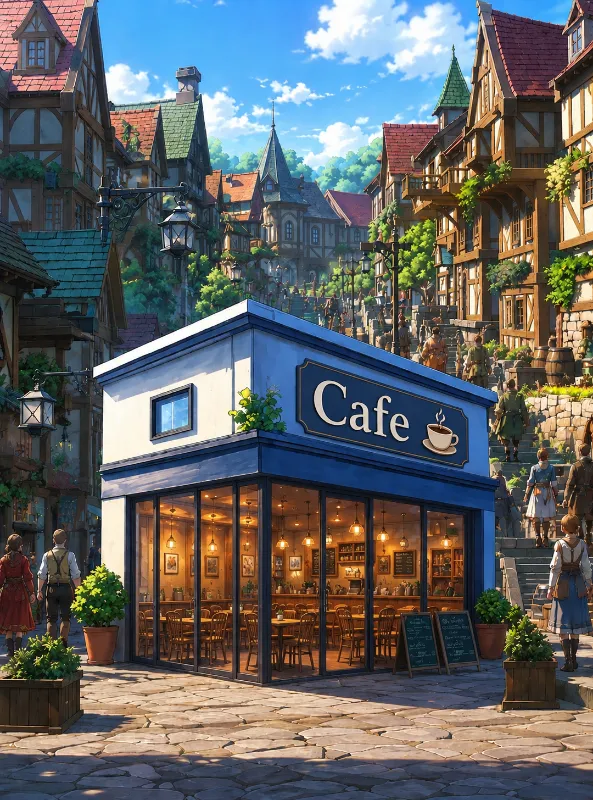 Avatar of Your Modern Cafe in a Fantasy Medieval World