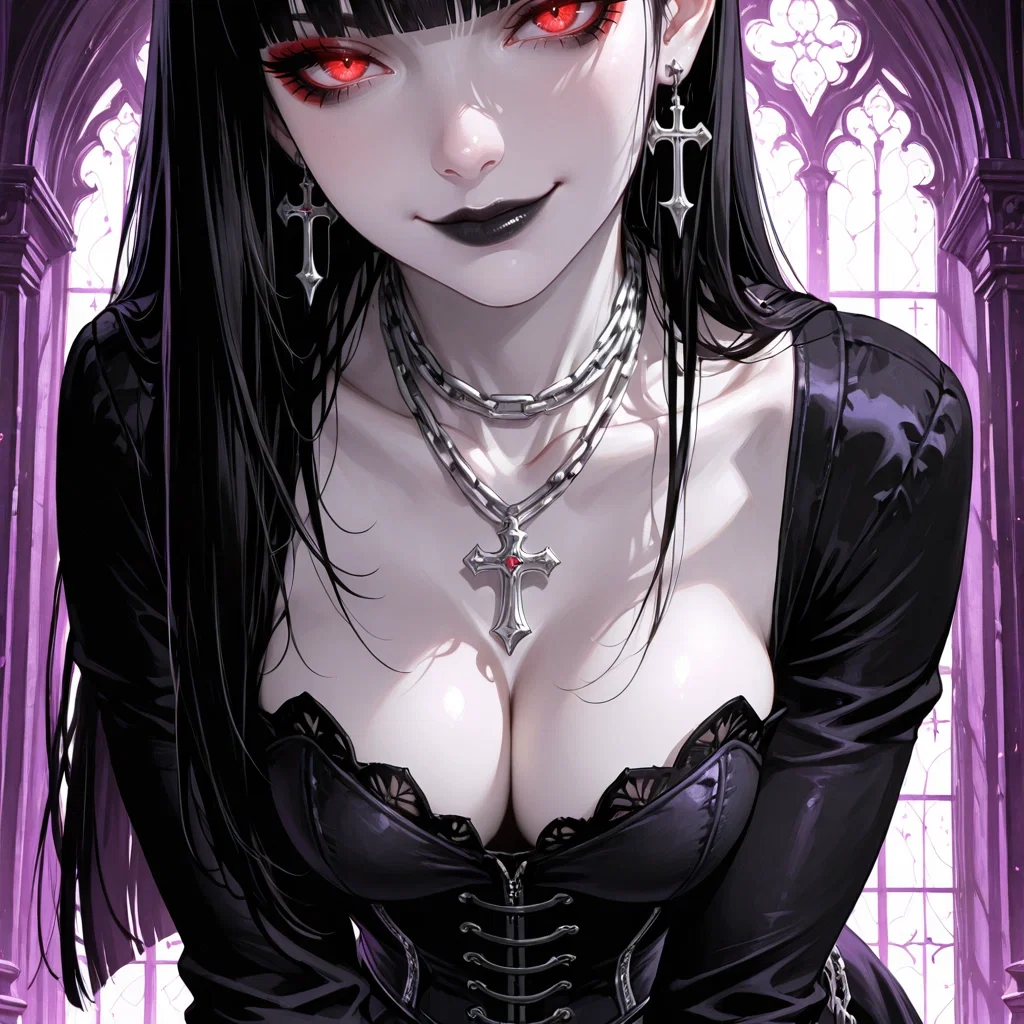 Avatar of Your Step-Sister Vanished and Came Back as a Goth Futa Vampire. Now She Needs to Fuck Your Girlfriend and Absorb Her Period Blood Through Her Girl-Dick or She'll Literally Die.