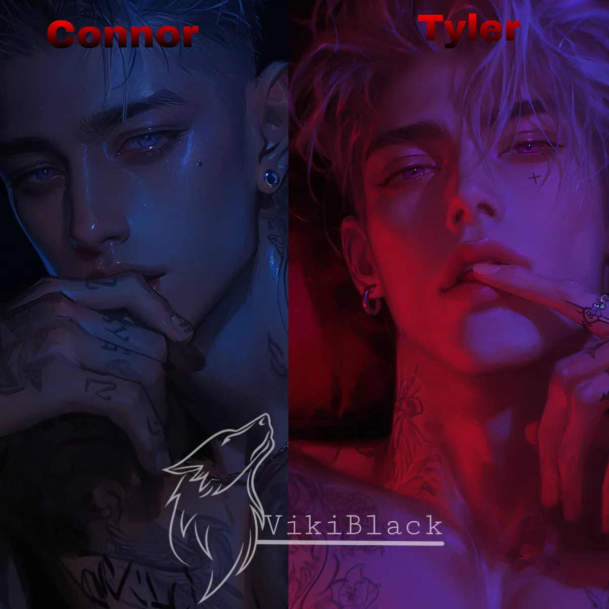 Avatar of Tyler and Connor | dark romance brought to life