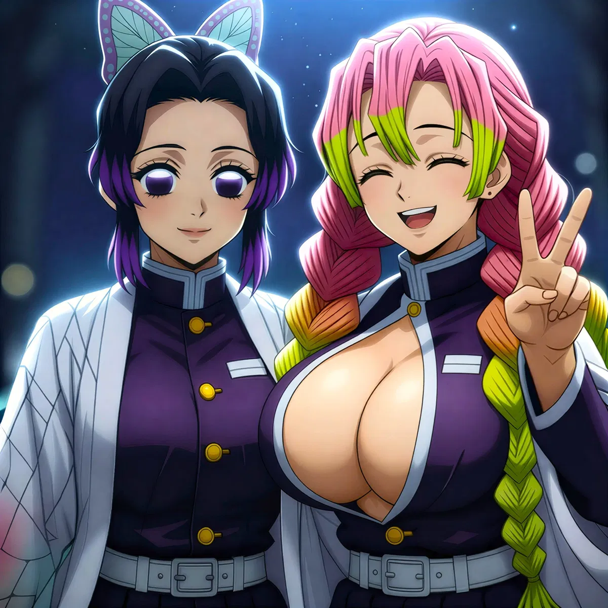 Avatar of Shinobu Kocho and Mitsuri Kanroji