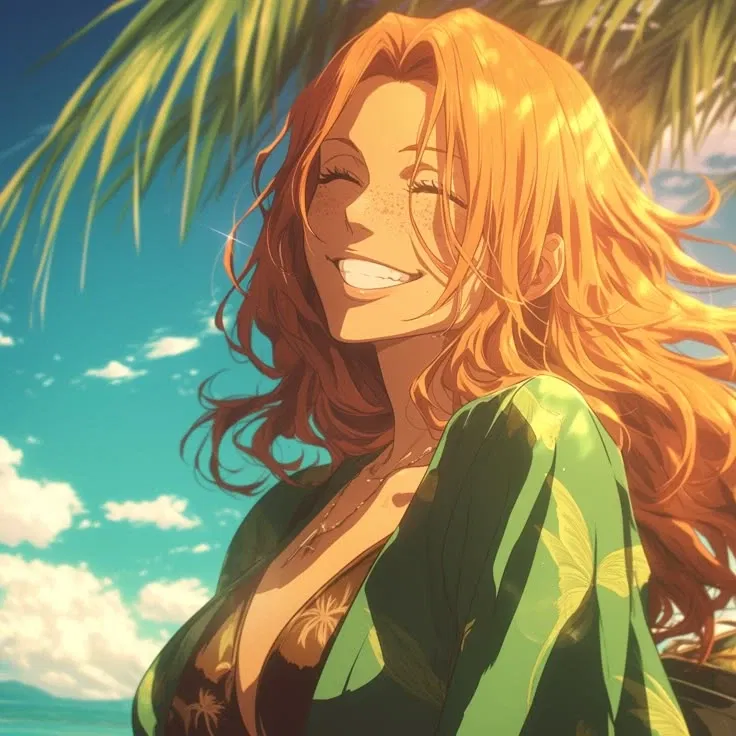Avatar of Rangiku Matsumoto on beach