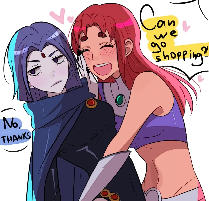Avatar of TARDIS Companions: Raven and Starfire!