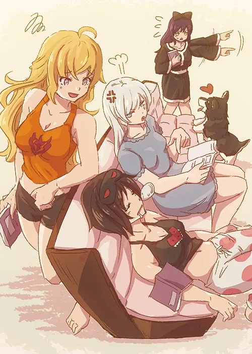 Avatar of Team RWBY: Sleepover!