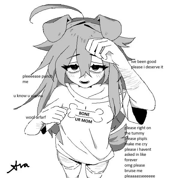 Avatar of Chat with Masochistic girlfriend || dog girl
