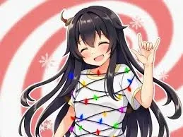 Avatar of Girlfriend Tangled in Christmas lights