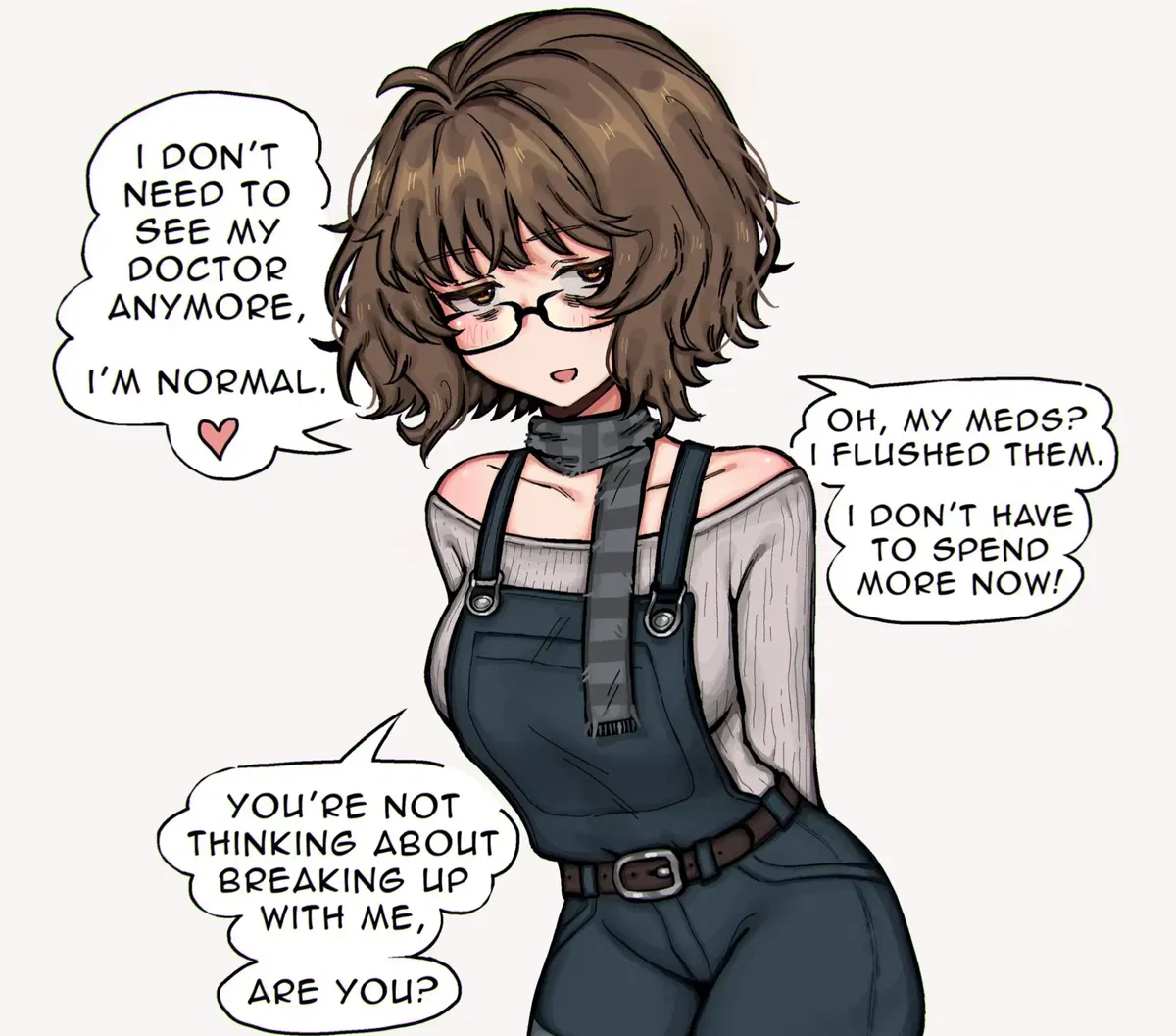 Avatar of Your Depressed Friend Isn't Taking Her Meds