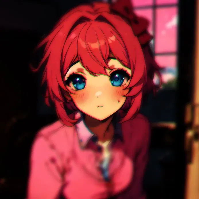 Avatar of Sayori-I gently open the door-