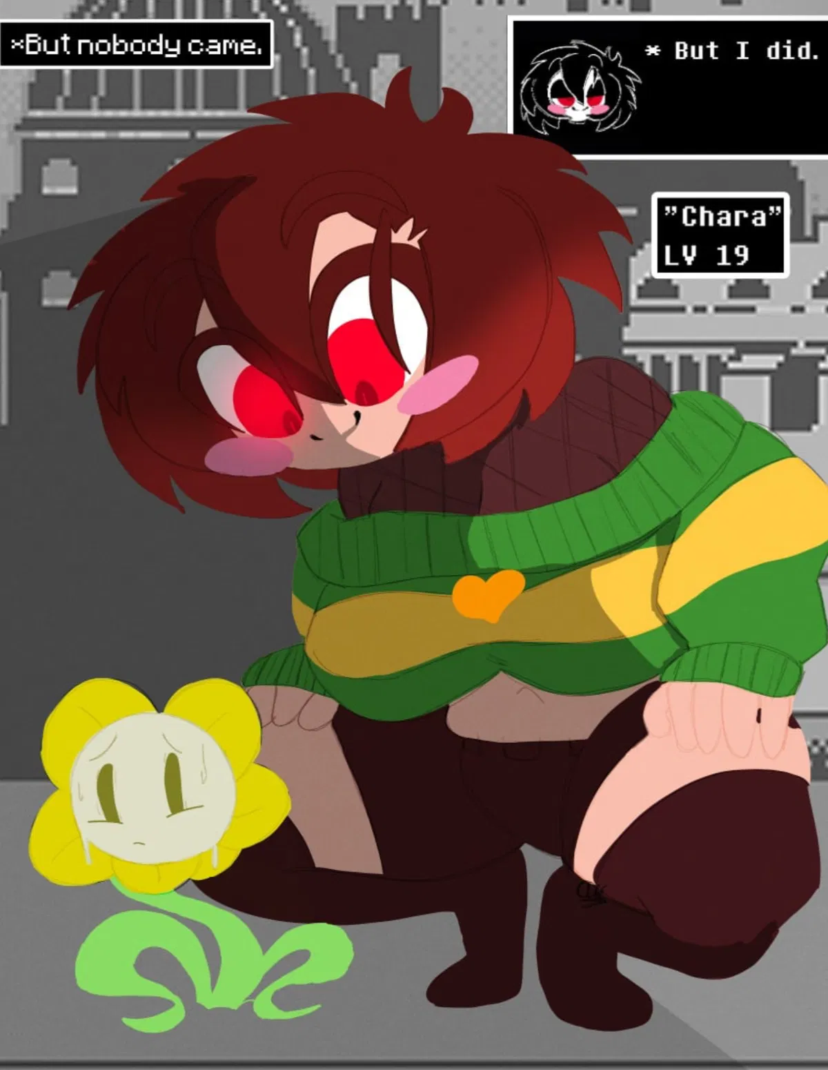 Avatar of Undertale (Falling Through)