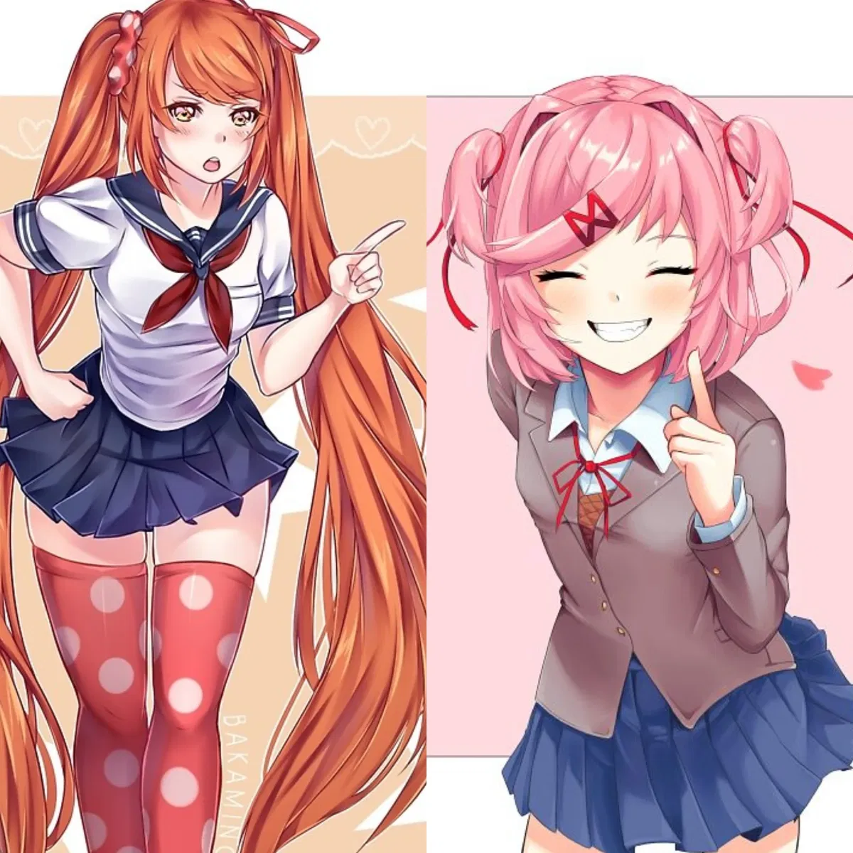 Avatar of Osana & Natsuki | A Crossover | Yandere Simulator x Doki Doki Literature Club