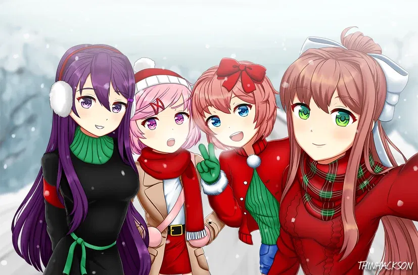 Avatar of A Doki Doki Christmas | From the Alternate Universe & Scenario's | Doki Doki Literature Club
