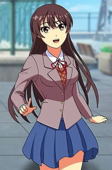 Avatar of MC (The Female Version.) | From the Alternate Universe & Scenario's | Doki Doki Literature Club | ANYPOV! 