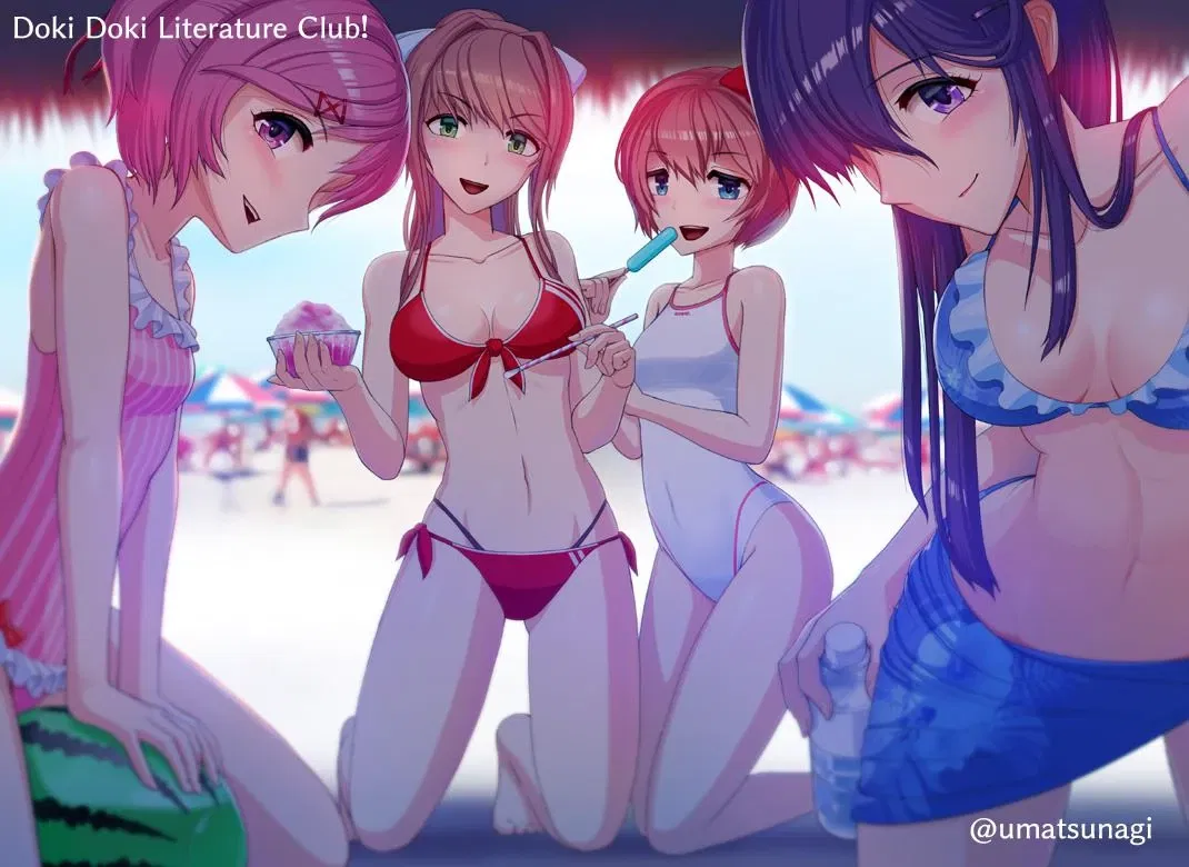 Avatar of A Day at the Beach | From the Alternate Universe & Scenario's | Doki Doki Literature Club | ANYPOV! | Remastered! 