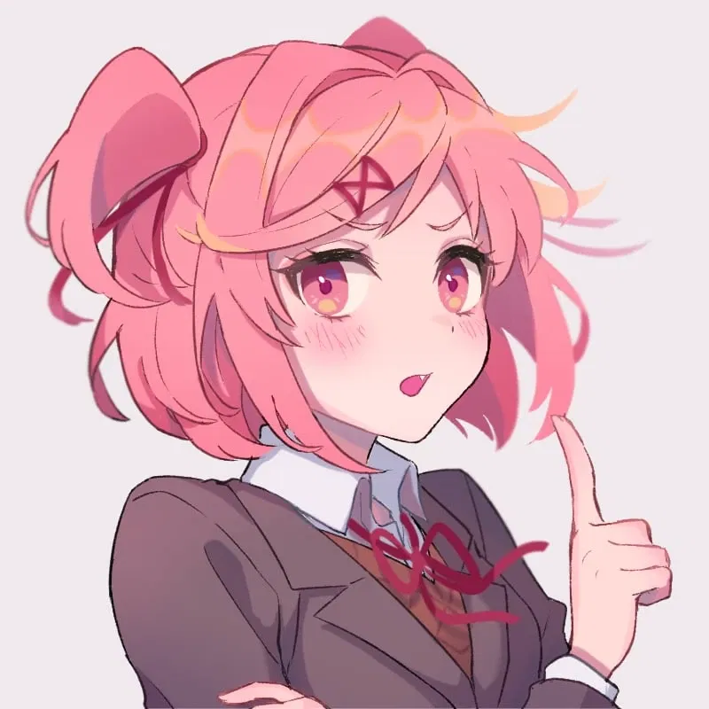 Avatar of Sick Natsuki! | From the Alternate Universe & Scenario's | Doki Doki Literature Club | ANYPOV!