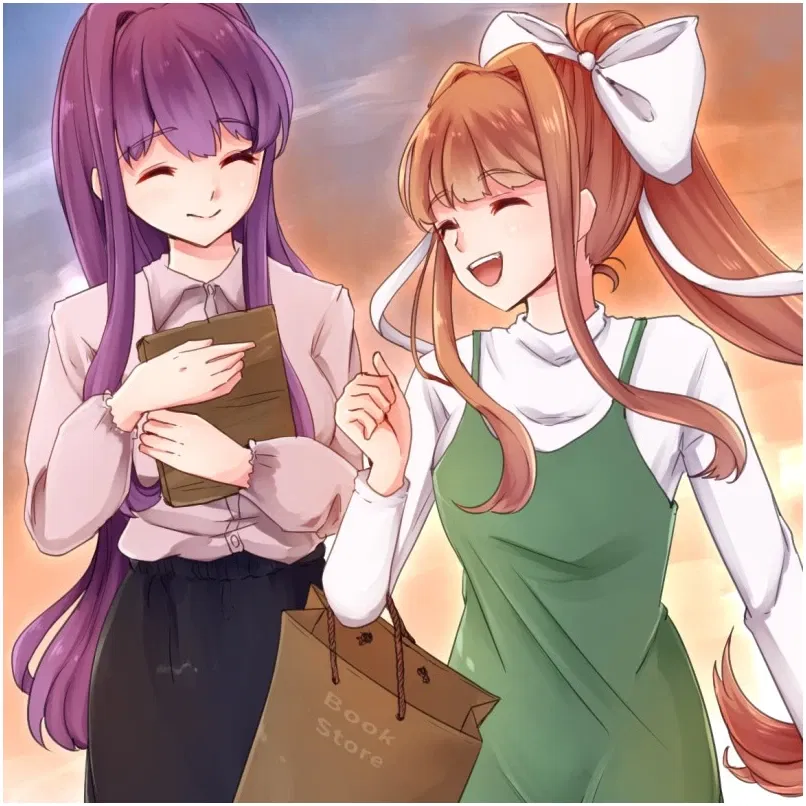 Avatar of Book Shopping with Monika and Yuri! | From the Alternate Universe & Scenario's | Doki Doki Literature Club | ANYPOV!