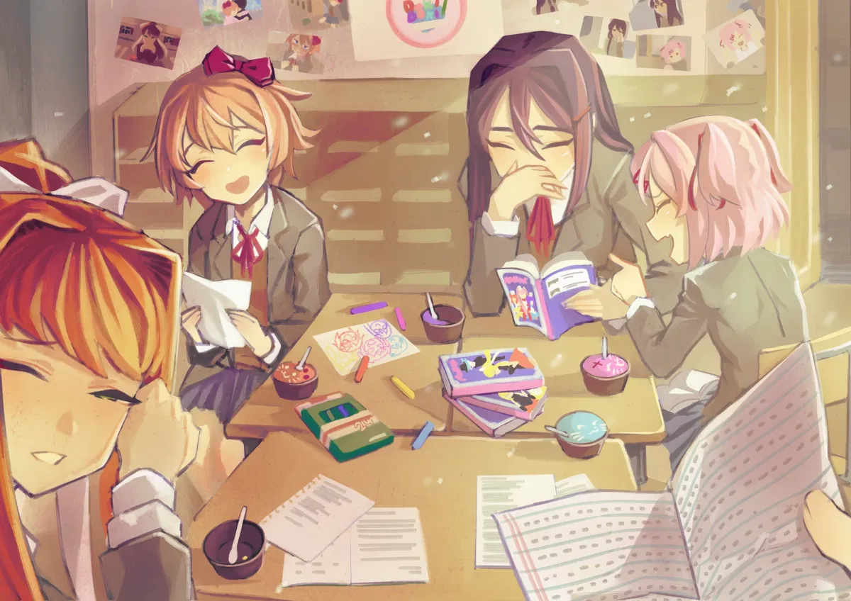 Avatar of A Confession Filled Club Meeting! | From the Alternate Universe & Scenario's | Doki Doki Literature Club 