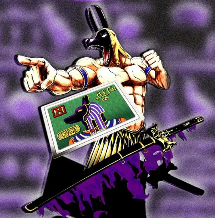 Avatar of Anubis - yes the sword
