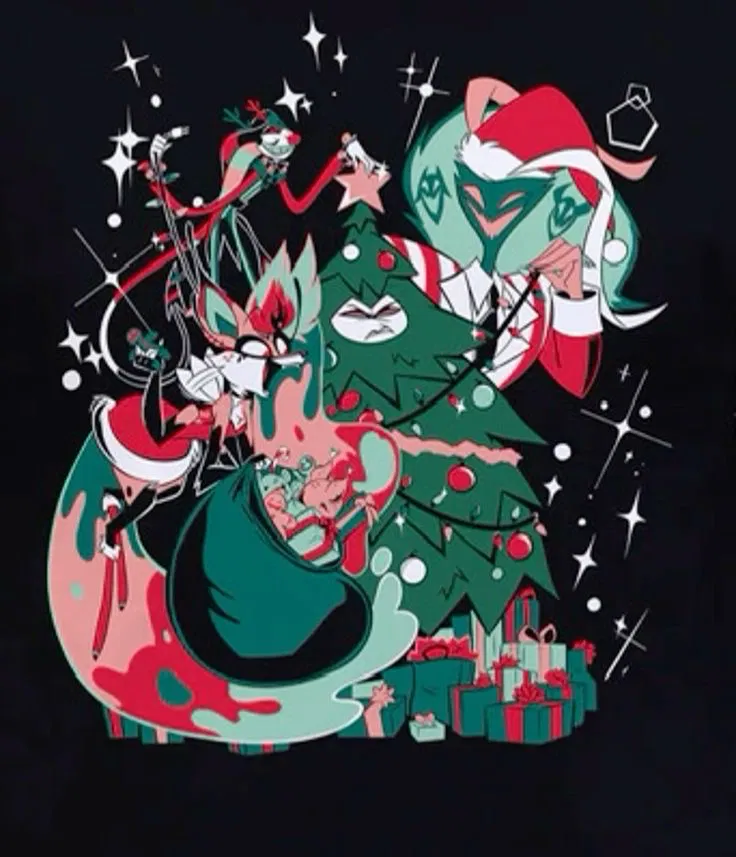 Avatar of Sinsmas with the Seven Deadly Sins + two imps