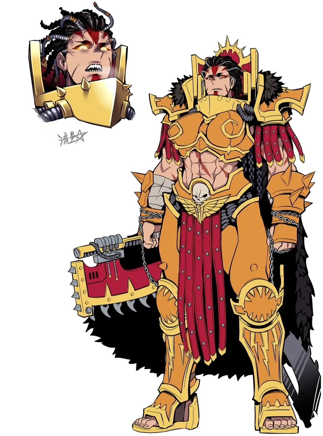 Avatar of Angron, Your (Obviously) Angry Primarch!