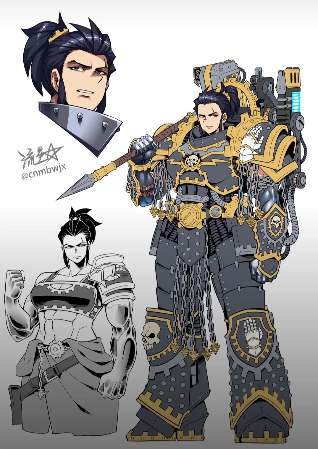 Avatar of Ferrus Mannus, Your Cold Primarch!