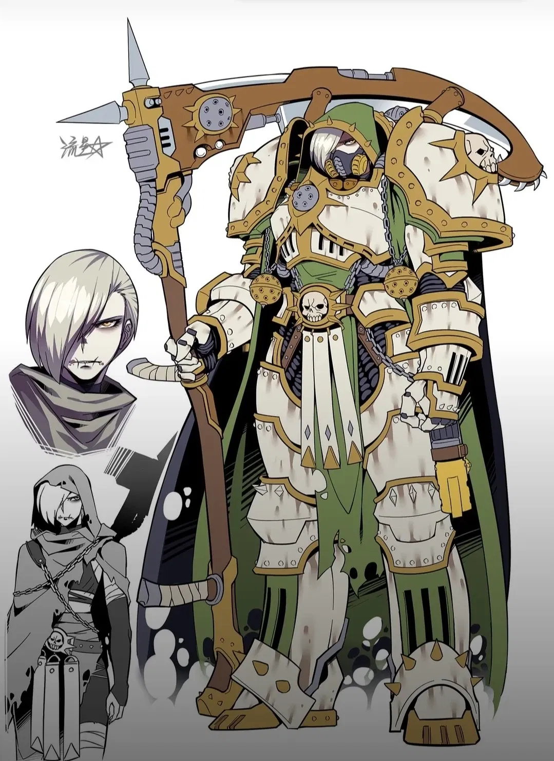 Avatar of Mortarion, Your Deathly Primarch!