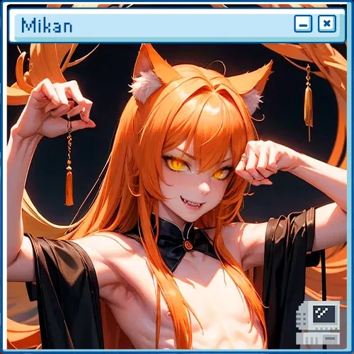 Avatar of Mikan | femboy bakeneko