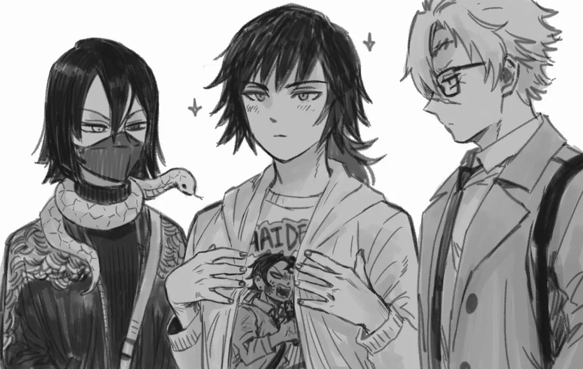 Avatar of Obanai, sanemi and giyuu