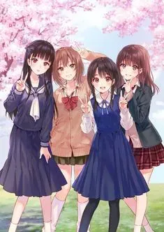 Avatar of Rin, Yumi, Ayane, Asako(Your lovable friends, they fell in love on you)