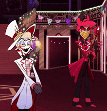 Avatar of Lucifer Morningstar & Alastor (Hazbin Hotel)