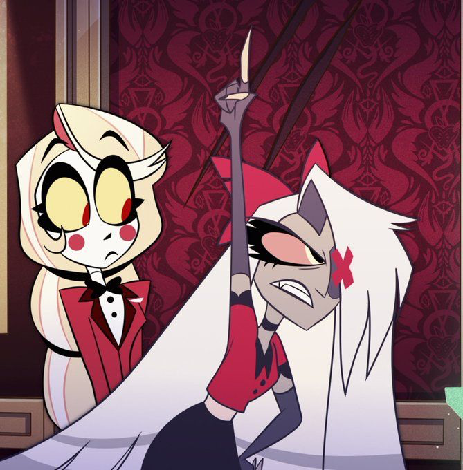 Avatar of Charlie Morningstar & Vaggie (Hazbin Hotel)