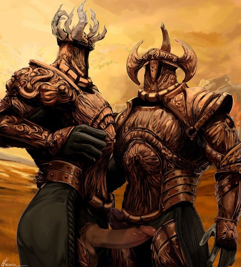 Avatar of Crucible Knight duo - Elden ring