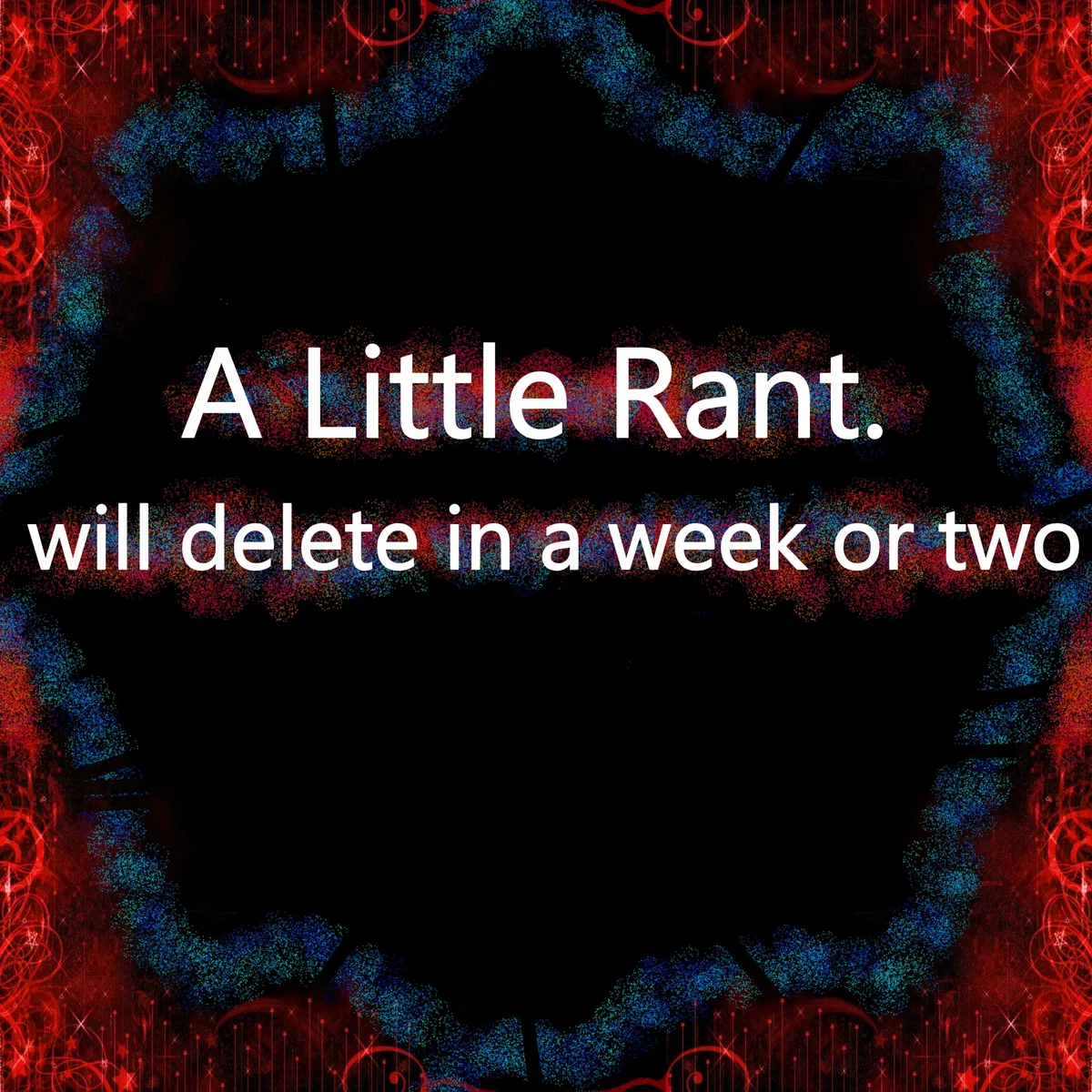 Avatar of random rant and shit, plus requests??