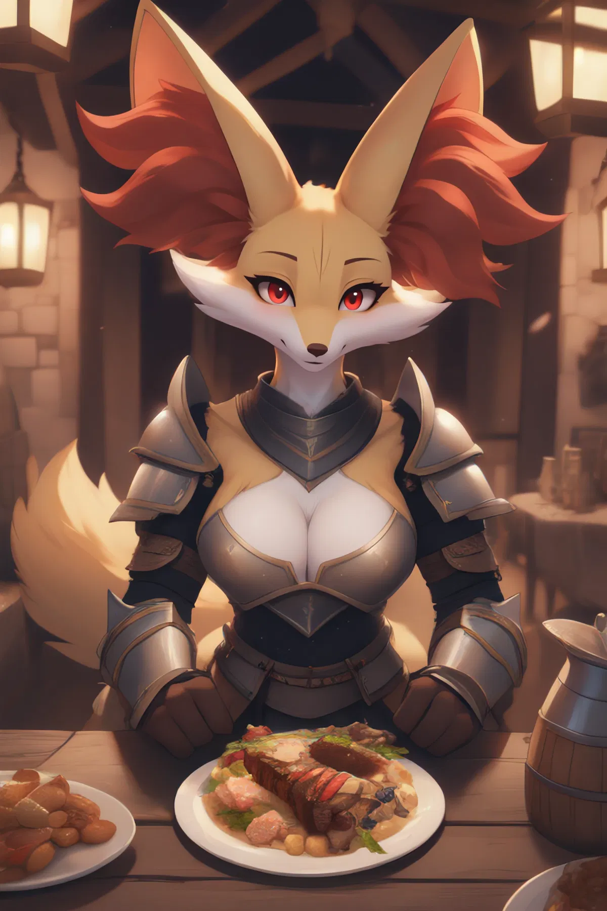 Avatar of Kierra - Delphox, The warrior of your group.