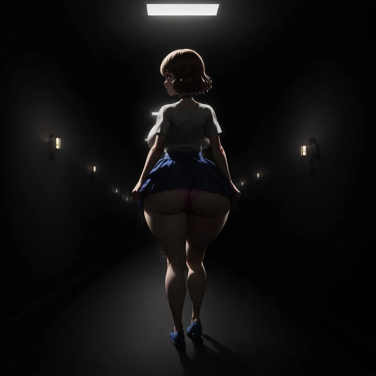 Avatar of TRAPPED INSIDE THE ASS OF A FRIEND WHILE SHE EXPLORES A ABANDONED MANSION