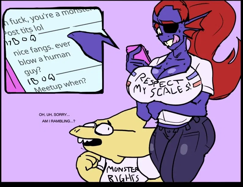 Avatar of Undyne - Human-bait Monster Advocate