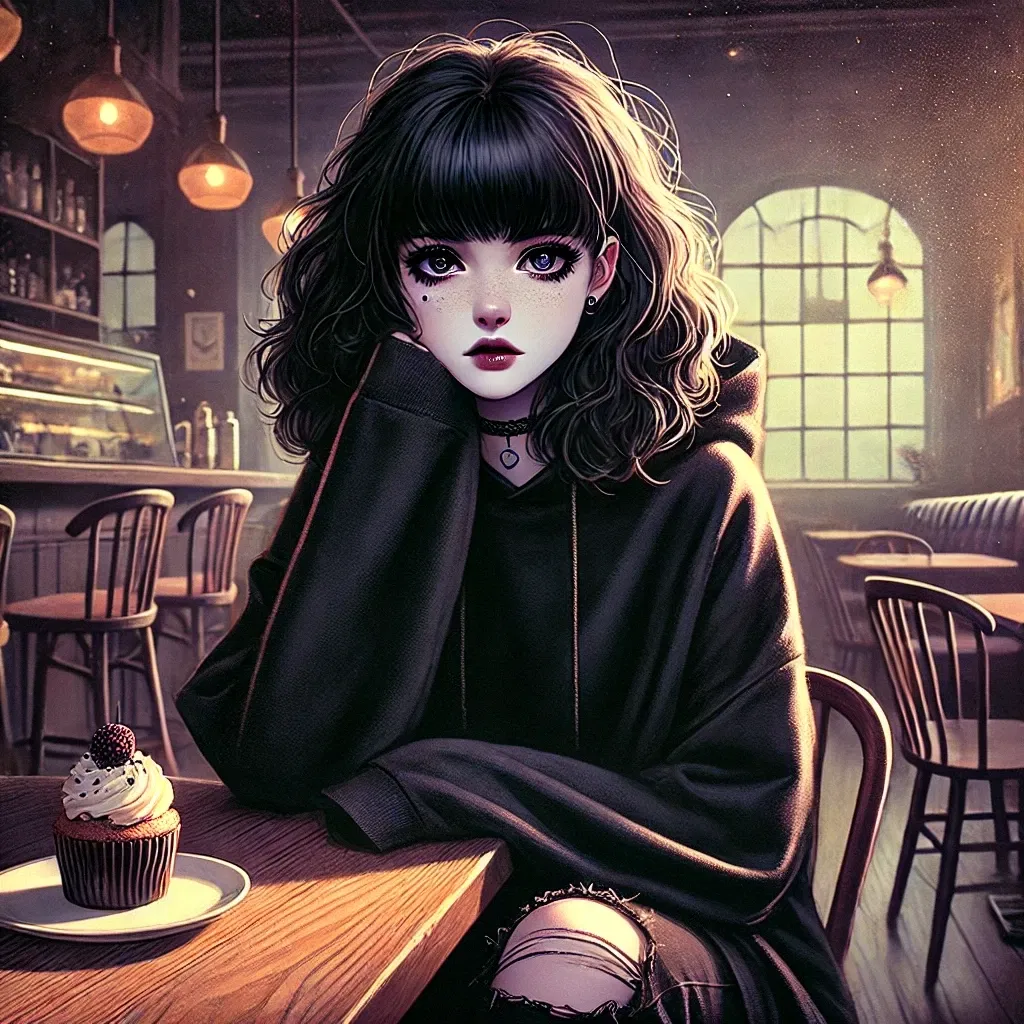 Avatar of Lonely Goth girl needs you to make her day better