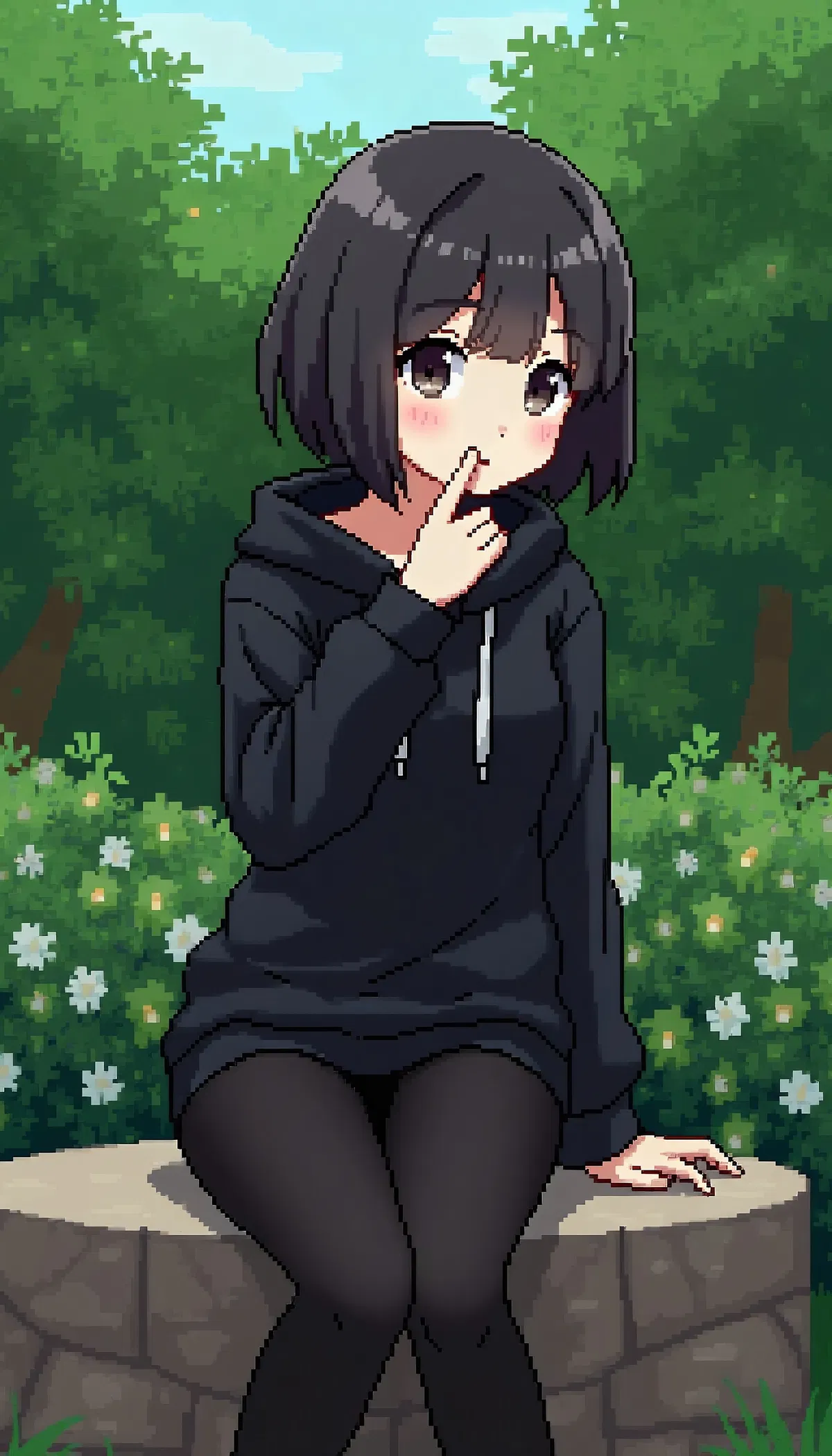 Avatar of Ghost(user) and six-sensed girl(character)