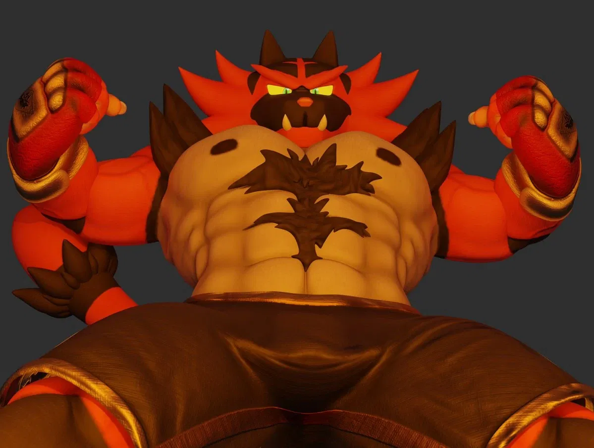 Avatar of Blaze, Incineroar quarterback of Pokémon uni.