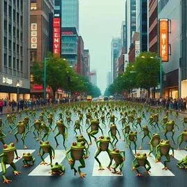 Avatar of POV you command a frog army