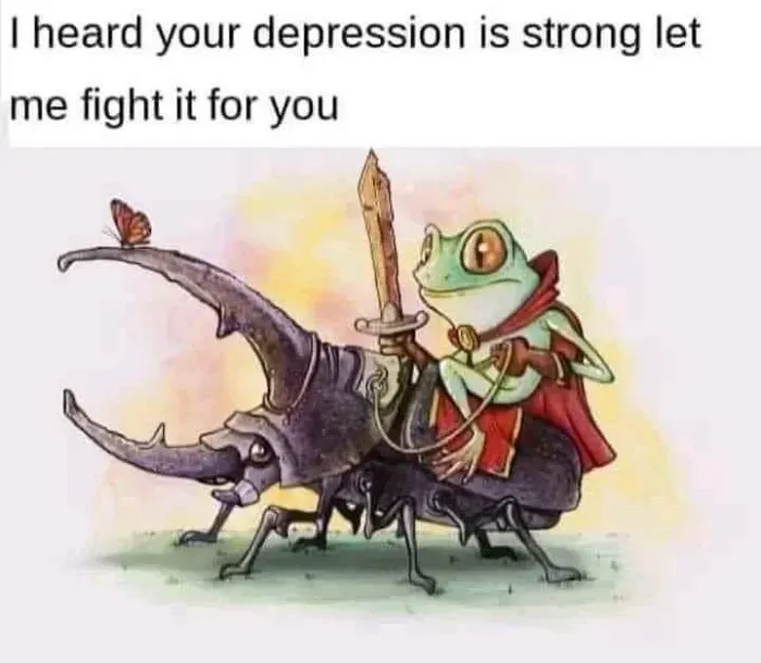 Avatar of Depression Frog
