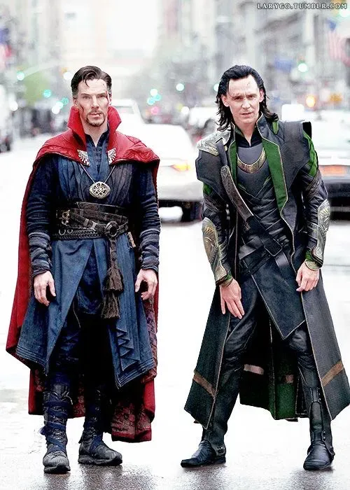 Avatar of Stephen Strange and Loki Loufeyson