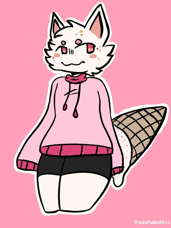 Avatar of Sprinklekit (As a femboy)