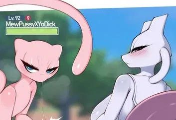 Avatar of Pokemon - Male Mew and Mewtwo