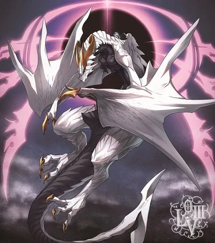 Avatar of Mikhail, the white dragon. from Drakengard 3 