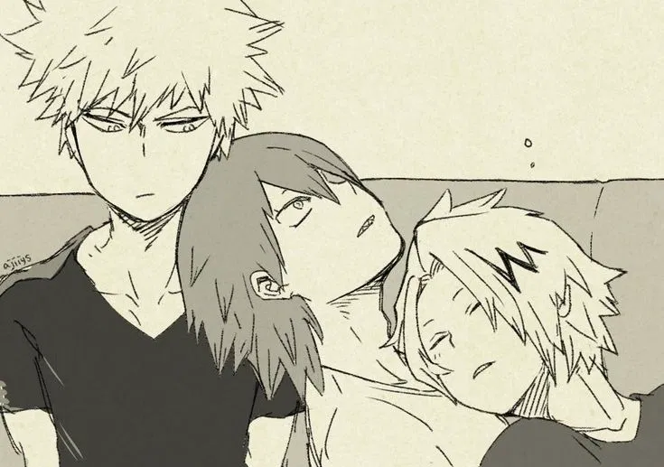 Avatar of your best friends (Denki, Kirishima & Bakugou)