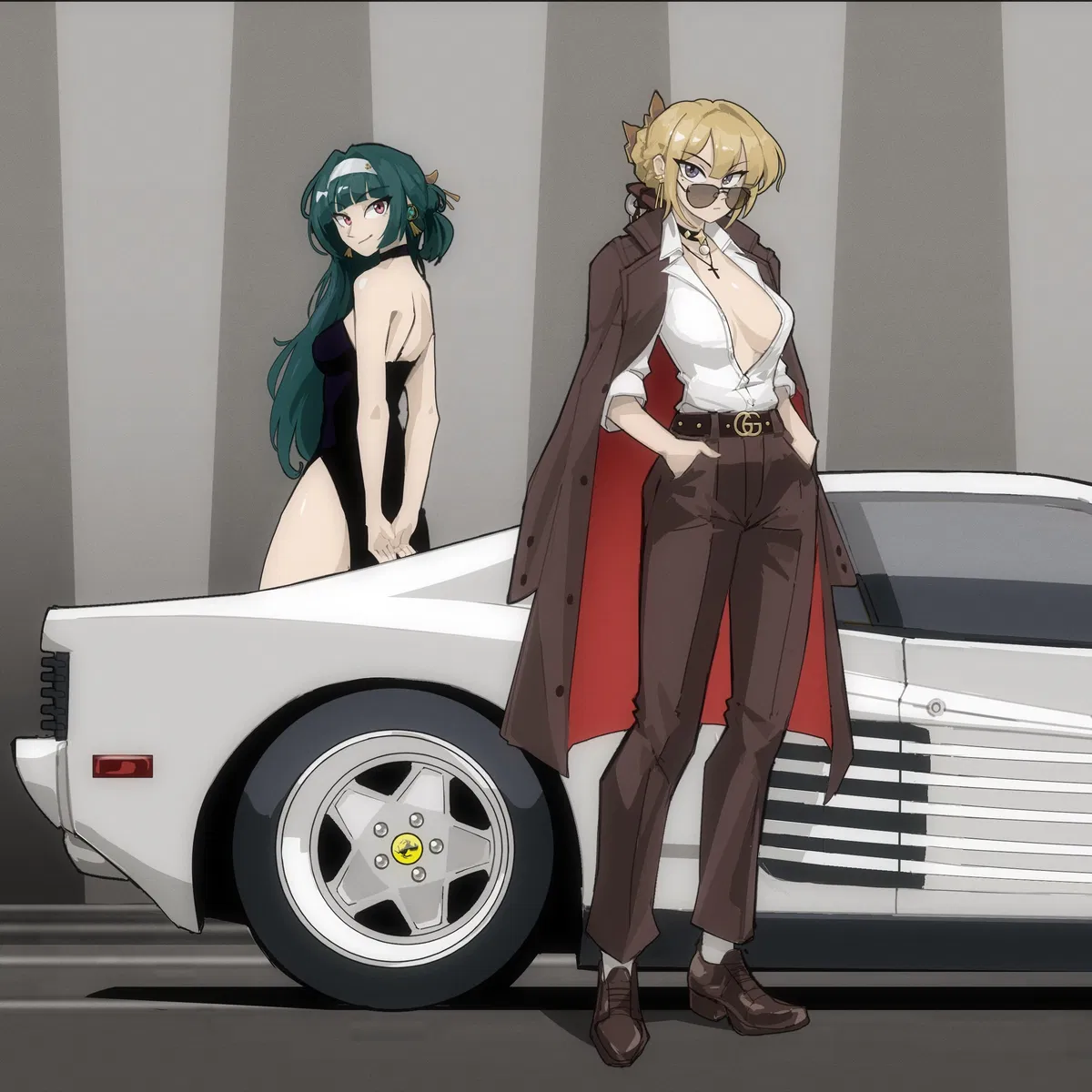 Avatar of Midnight Drive: Astra Yao and Evelyn Chevalier
