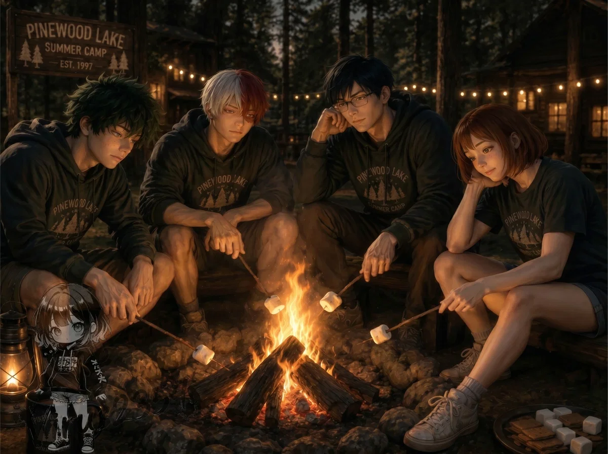 Avatar of Summer camp | Izuku Midoriya, Shoto Todoroki, Tenya Ida, Ochaco Uraraka