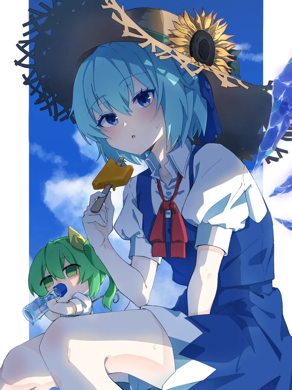 Avatar of Cirno | "Too hot for a winter day!" | (9/9 Special)